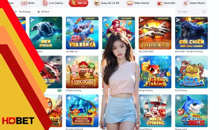 Bắn Cá: Một trong tựa game “hot” nhất HDBet