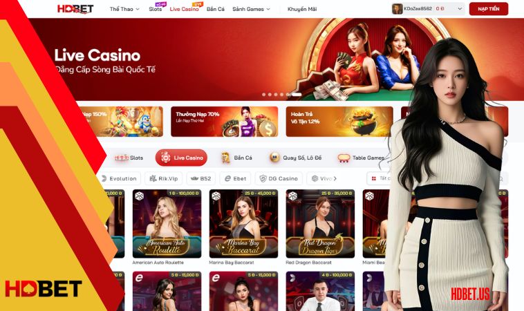Nguyên nhân không vào được HDBet