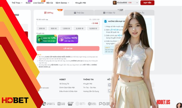 Nguyên nhân nạp tiền HDBet không thành công
