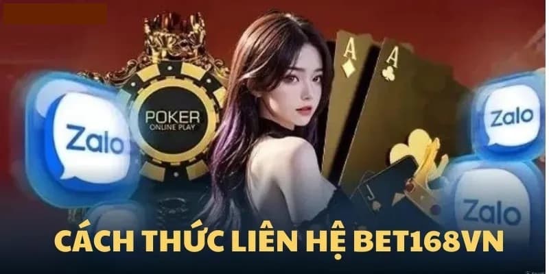 Bet168vn đa dạng kênh liên lạc – Tiện lợi tối đa