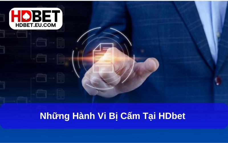 Hành vi bị nghiêm cấm