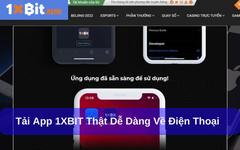 Tải App 1xbit dễ dàng trên mọi thiết bị